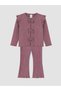 Rmz Gi̇yi̇m Farkiyla Ruffle Detailed Baby Girl Set