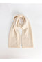 Özmarka New Season Ecru Women's Knitwear Scarf
