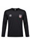 S.K. Bjk Black Jersey 26/27 Umbro Long Sleeve Men's Jersey Black - 4
