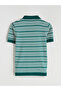 Timeless Clothing & Timeless Choices Devrik Roba Collar Striped Women's Knitwear Sweater - 7