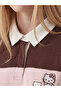 Rmz Gi̇yi̇m Farkiyla Devrik Roba Collar Embroidered Loose Fit Women's Sweatshirt - 5