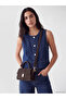 Brown Suede Women's Shoulder Bag - 2