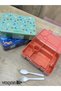Vagonlife New Generation Children's Lunch Box Single Layer - Compartmented Lunch Box - 1300 Ml. (Plastic Pp5 Mal - 3