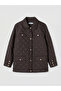 Rmz Gi̇yi̇m Farkiyla Shirt Roba Collar Quilted Women's Puffer Jacket - 7