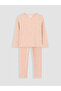 Zero Roba Collar Girl's Pajama Set for Style Enthusiasts from Uzg Store