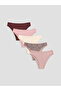 Leopard Embroidered Brazilian Panties 5-Pack for Style Enthusiasts from Uzg Store