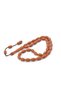 Systematic Cut Barley Daily Size Orange Fiber Prayer Beads - 3