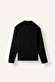 Standard Fit Polo Collar Basic Zippered Knitwear Cardigan D3592Ax26Au - 2