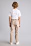 Straight Leg Gabardine Trousers for Boys U3254A626Au - 5