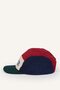 Color Blocked Boston Embroidered Corduroy Cap Hat for Boys I0744A826Wn - 3