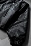 Men's Black Dragon Bomber Leather Jacket - 3