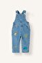 Appliqued Cotton Jean Overalls for Baby Boy H8715A526Au
