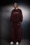 Men's Burgundy Slatang Baggy Tracksuit - 3