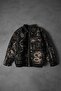 Men's Black Serpent Codex Boxy Fit Jacket - 5