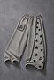 Men's Gray S'Star Denim Piping Baggy Tracksuit