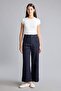 Culotte High Waist Wide Leg Jean Pants I1924Ax26Au - 2
