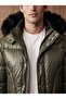 Men's Hooded Puffer Jacket - 4