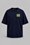 Oversize Letter g Sancak Pocket Printed Unisex T-Shirt