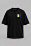 Oversize Letter K Sancak Pocket Printed Unisex T-Shirt