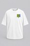 Oversize Letter g Sancak Pocket Printed Unisex T-Shirt