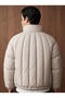 Men's Belted Inflatable Coat - 4