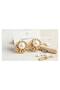 316L Steel Gold Color Pearl Model Women's Earrings Tj-Bkp12031 - 4
