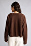 Regular Fit V-Neck Basic Plain Button Closure Knitwear Cardigan U2052Az26Wn - 5