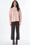 Stripe Detailed Knitwear Sweater Powder - 3