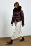 122120059 Daisy Goose down Women's Coat Purple - 3