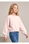Organic Light Pink Girls' Sweatshirt - 2