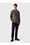 Slim Fit Textured Men's Shirt - 2