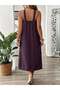 Rochie midi, mov - 4XL - 2