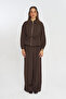 Women's Zippered, Laced Waist, Flowy Solid Color Jacket