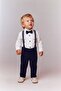 Boy's Bodysuit Baby Shirt 4 Piece Set Mevlüt Wedding Special Occasions 06-24 Months - 2