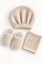 Girl and Boy Baby Plush Bathrobe Set Brz0401 - 8