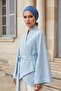 Comfortable Combed Cotton Bonnet with Belt, B-31 - 2