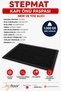 Moisture Absorber Dust Catcher Mud Scraper Pvc Base and Pvc Border Meridian Anthracite Mat - 3