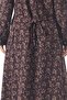 Long Sleeve Eleni Flannel Violet Pattern Winter Long Dress Purple Purple - 5