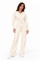 Women's Hooded Double Zipper Knitwear Cardigan and Wide-Leg Pants Two-Piece Set - 5