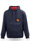 Unisex Design Sweatshirt Red Planet Design Hooded Sweatshirt
