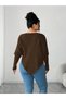 Pulover, maro - 3XL - 2