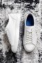 Leon 100% Genuine Leather Lace-Up Minimal Men's Sneaker Shoes