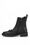 D26Kb-8525 Women's Genuine Leather Heeled Boots Black - 3
