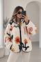 Zippered Plush Fleece Jacket