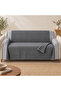 N Nevora 170X210 cm Tufted Zigzag Patterned Multi-Purpose Sofa Cover and Sofa Shawl - 5
