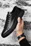 Leon 100% Genuine Leather Lace-Up Minimal Men's Sneaker Shoes - 2