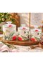 Garden Porcelain Jar with Lid - 3