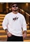 Men's Lightning Detailed Volt Energy Written Crew Neck Casual Regular Fit Sweatshirt