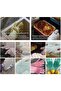 Silicone Scrubber Gloves, Multicolour - 7