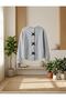 Women's 3-Back Bow Oversized Crew Neck Sweatshirt